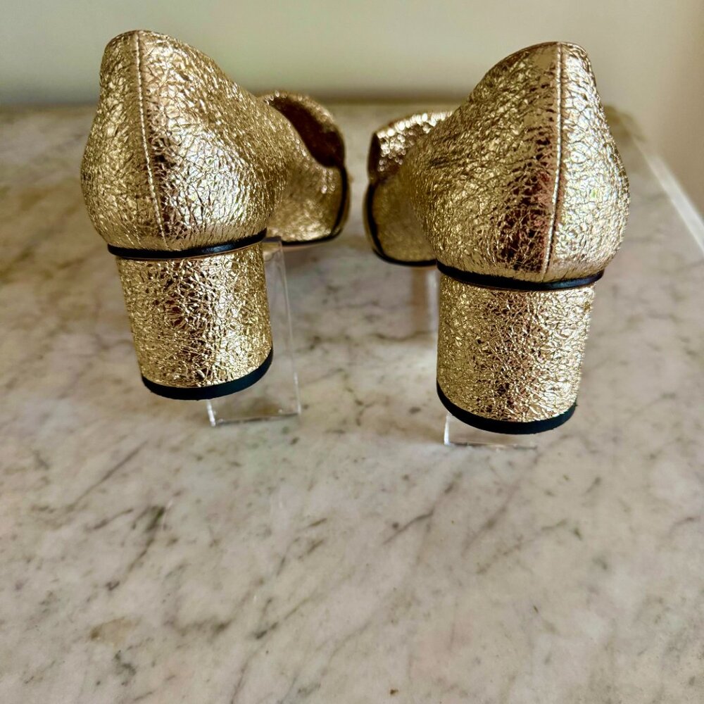 GUCCI Galassia Platino Marmont Loafers - Picture 4 of 9